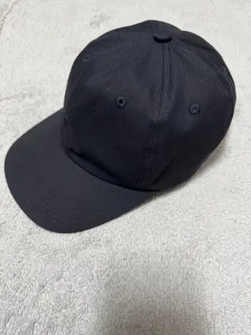 키지마 타카유키 COTTON GABA 6PANEL CAP 블랙