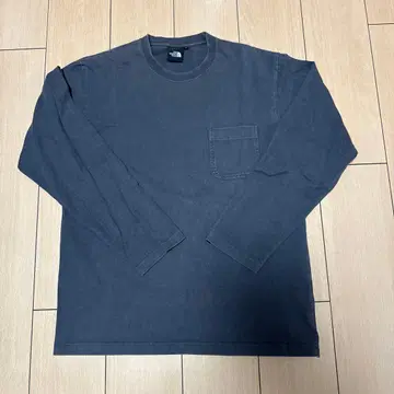 THE NORTH FACE M 사이즈 긴팔 티셔츠 다크 그레이