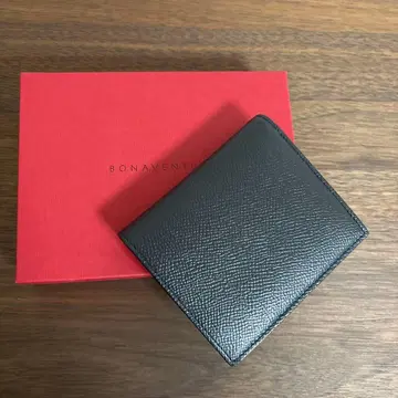 BONAVENTURA 이단 접이식 지갑 블랙