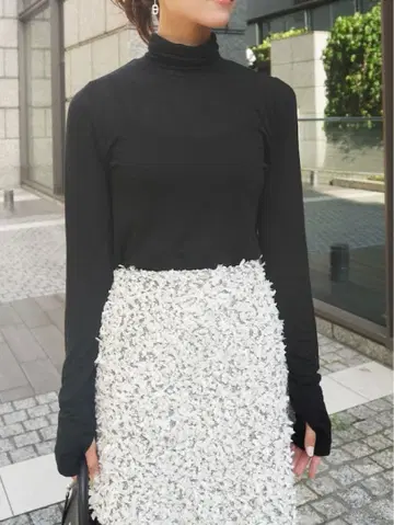 hyeon 시어 터틀 니트