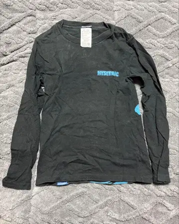 HYSTERIC 긴팔 티셔츠 블랙