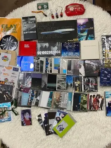 GLAY CD 외 굿즈 세트