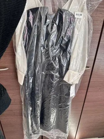 SNIDEL 블랙 화이트 드레스