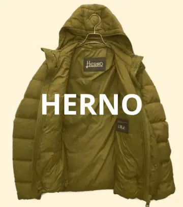 HERNO 헬노 다운 자켓 올리브