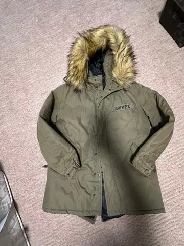 AVIREX 밀리터리 자켓 올리브