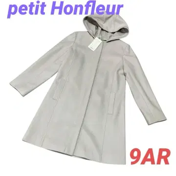petit honfleur 노카라 코트 9AR 베이지