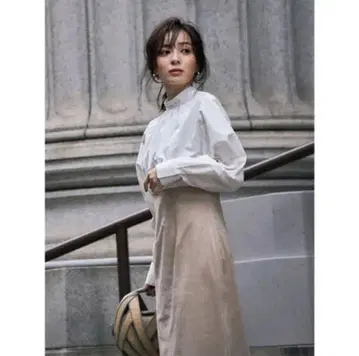 nuans 돌먼 슬리브 도킹 원피스 S 사이즈