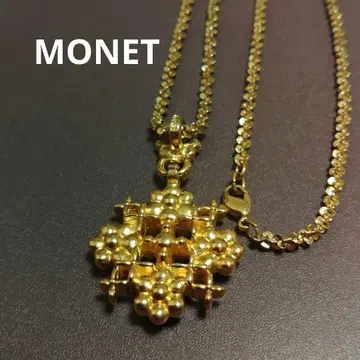 MONET 골드 컬러 도금 목걸이