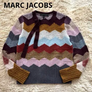 MARC JACOBS 마크제이콥스 캐시미어 멀티 컬러 니트 S