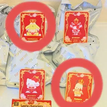 폼폼푸딩 & 포차코 TOPTOY 로즈 나이트 피규어 산리오 새상품