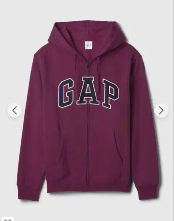 릴랙스 GAP 로고 집업 후드티 L 사이즈 크라운 주얼