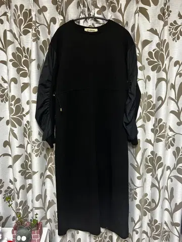 CLOCE. 블랙 롱 원피스