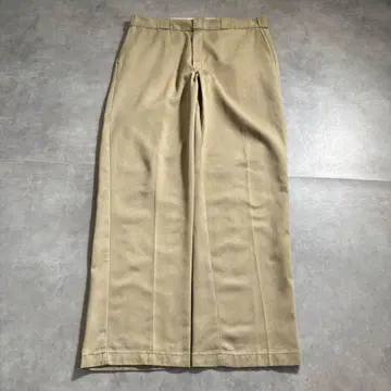 구제 의류 90s Dickies 874 와이드 워크 팬츠 베이지 w36