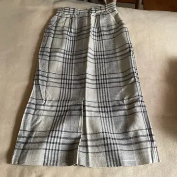 이토킨 크리스찬 아자르 여성용 체크 무늬 롱 스커트