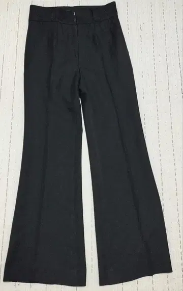 shikitari PINTUCK MEGA FLARE SLACKS