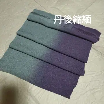 단고 크레이프 원단 츠우 컬러 오비 장식 천