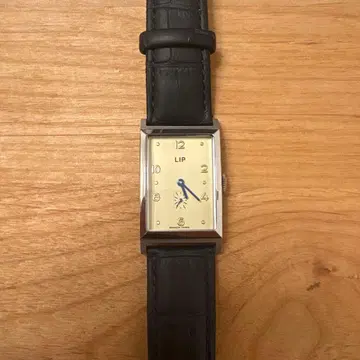 LIP 아날로그 손목시계 베이지 다이얼 프레지던트 워치
