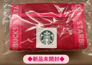 [ STARBUCKS ] 스타벅스 비비드 핑크 메쉬 에코백
