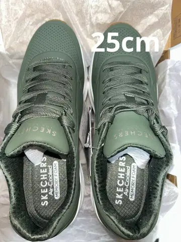 스케쳐스 SKECHERS UNO 레어 올리브 그린