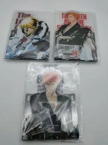 BLEACH FC 코믹스 아크릴 스탠드 쿠로사키 이치고 쿠치키 루키아