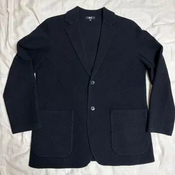 유니클로 C 니트 자켓 블랙 M