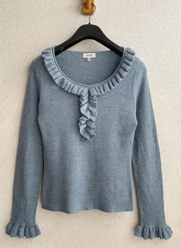 스캐파 SCAPA 프릴 리브 니트 풀오버