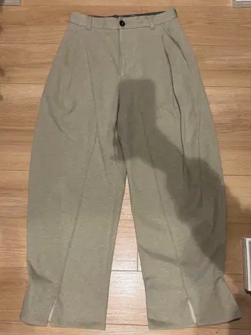 Knuth Marf front slit pants