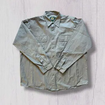 00s XL Cabela's 셔츠 코튼 무지 워크감