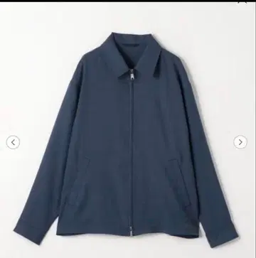 그린 레이블 릴랙싱 T/W 블루종 자켓 네이비