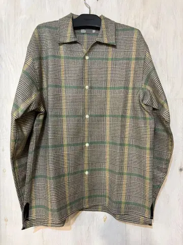 2000년대 데드스탁 MADHECTIC 울 체크 셔츠