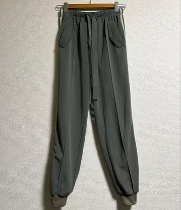 FACETASM 파세타즘 프린지 폴리에스테르 이지 팬츠