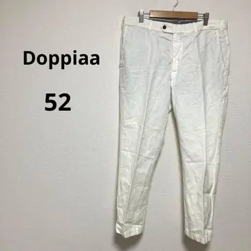 도피아 남성용 골프웨어 골프 팬츠 이탈리아제 화이트 52