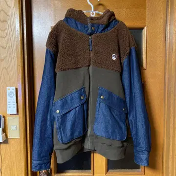 큐브 슈가 / 데님 보아 자켓 M 사이즈