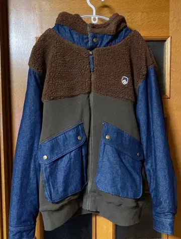 큐브 슈가 / 데님 보아 자켓 M 사이즈