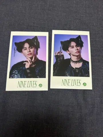 초특급 타쿠야 REAL? 미니 사진 NINE LIVES 2장 세트