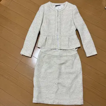 GEEEN LABEL RELAXING 트위드 스커트 수트