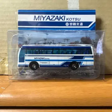 미야자키 교통 버스 미니카 블루 화이트