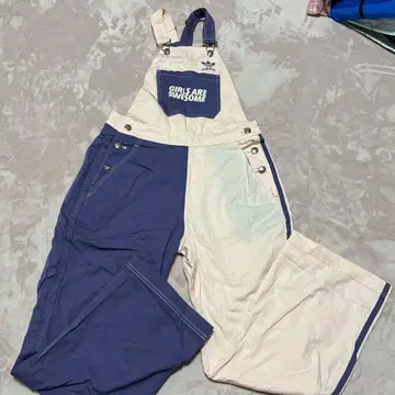 adidas 오버롤 비대칭 컬러