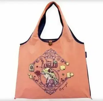 디즈니 자수 토트백 라푼젤 대용량 성숙/러블리 2Way