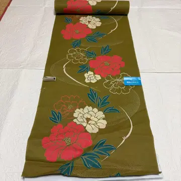 목화 옷감 유카타 원단 단추 무늬