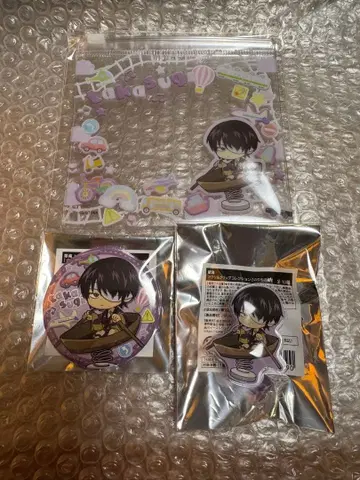 은혼 탈것 편 캔뱃지 아크릴 클립 슬라이더 파우치 타카스기 신스케