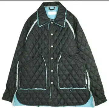 NEON SIGN 인사이드 아웃 퀼팅 재킷