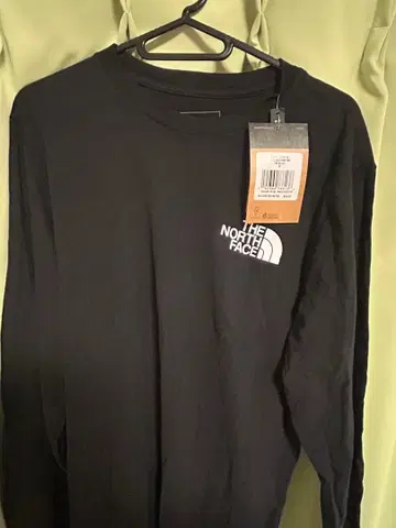 THE NORTH FACE 긴팔 티셔츠 블랙