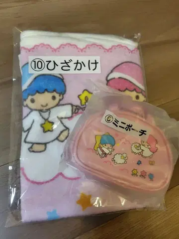 키키라라 리틀트윈스타 제일복권 무릎담요 파우치