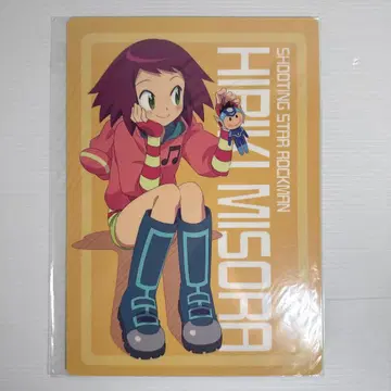 레어! 미개봉 유성 락맨 책받침 미소라 & 루나