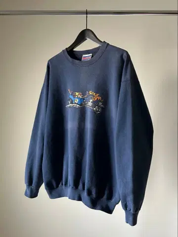 90년대 구제 의류 섹터 나인 8볼 핫로드 맨투맨 XL