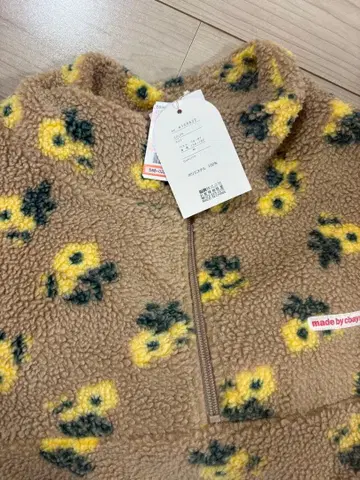 시마무라 ayano 보아 ZIP 꽃무늬 보아 하프 지퍼