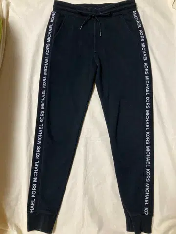 마이클코어스 / 사이드 로고 맨투맨 조거 팬츠 사이즈 S