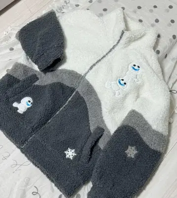 홍콩 디즈니 겨울왕국 보아 자켓 스노우기스