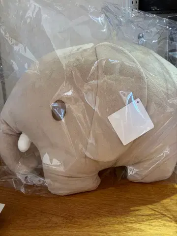 다이토 복권 미피 블루나 애니멀 A상 빅 사이즈 봉제 인형 코끼리